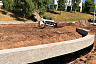 В Саратове у берега Волги на тысяче «квадратов» заливают скейт-парк